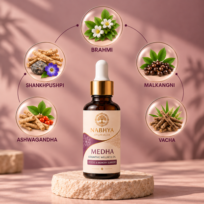 Nabhya Medha | Focus & Memory Oil
