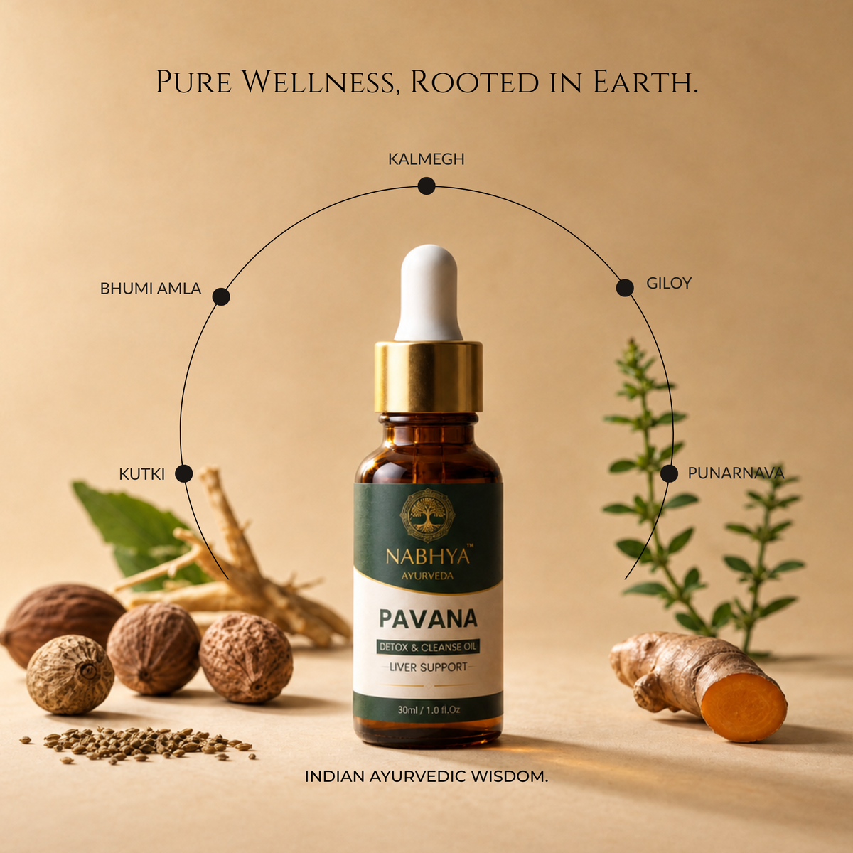 Nabhya Pavana | Bitter Herb Belly Button Oil