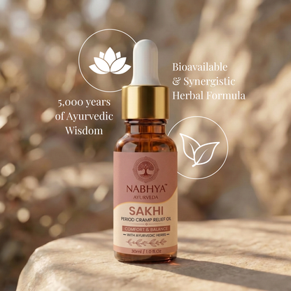Nabhya Sakhi | Cycle Comfort Belly Button Oil