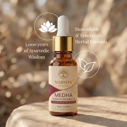 Nabhya Medha | Focus & Memory Oil