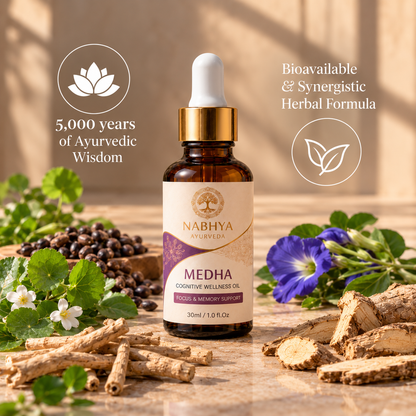 Nabhya Medha | Focus & Memory Oil
