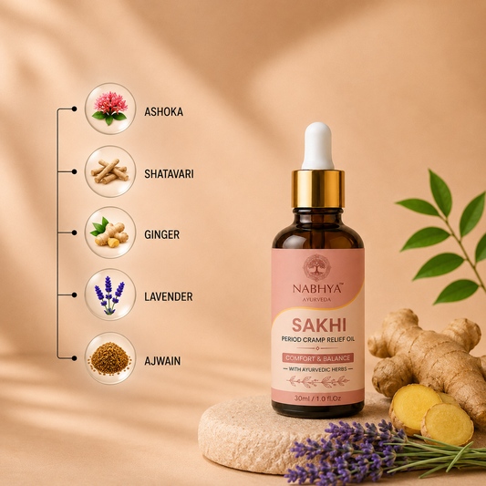 Nabhya Sakhi | Cycle Comfort Abdomen Oil