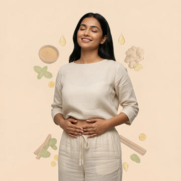 Imagen aspiracional de bienestar y comodidad abdominal con Orelvie